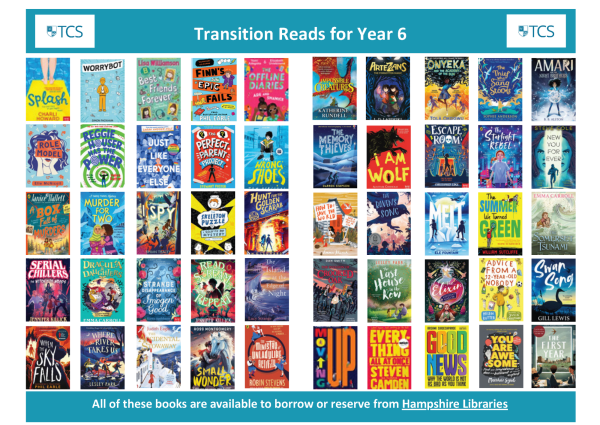 Website year 6 Transition Reads